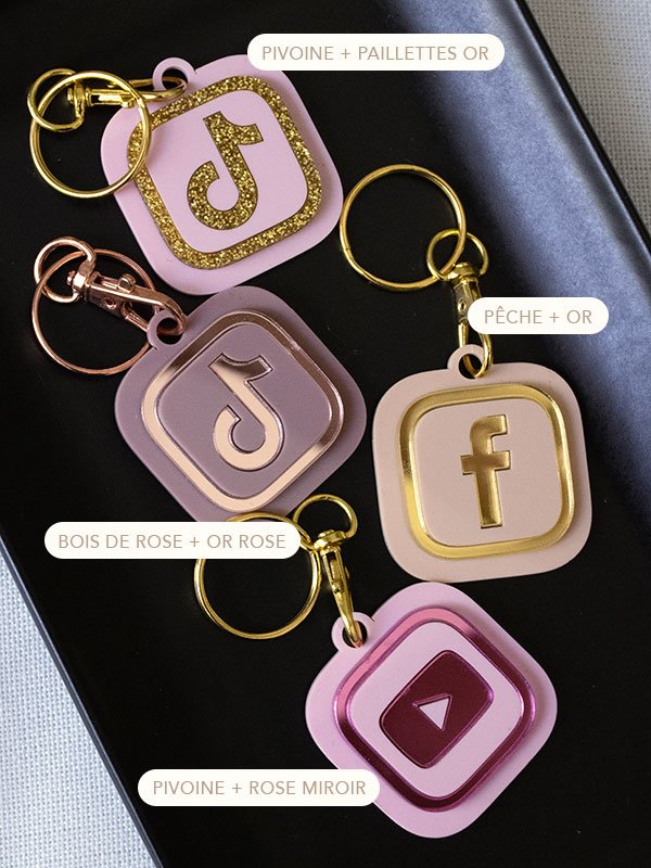 Porte-clés interactif pour vos réseaux sociaux – Image 2